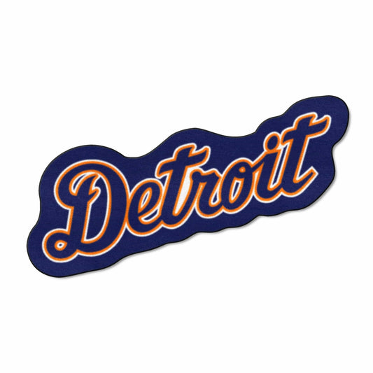 Detroit Tigers Mascot Rug "Detriot" Wordmark - Detroit Tigers