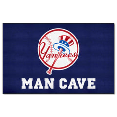New York Yankees Man Cave Ulti-Mat Rug - 5ft. x 8ft. - New York Yankees