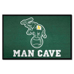 Oakland Athletics Man Cave Starter Mat Accent Rug - 19in. x 30in. - Oakland Athletics