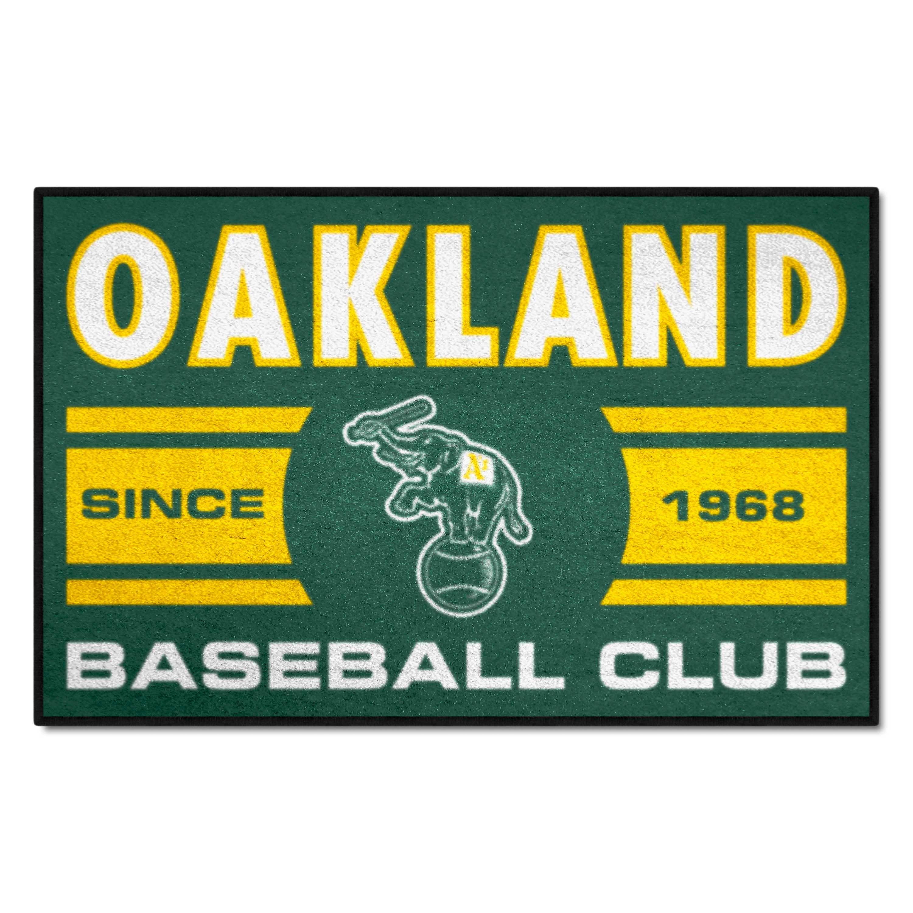 Oakland Athletics Starter Mat Accent Rug - 19in. x 30in. - Oakland Athletics