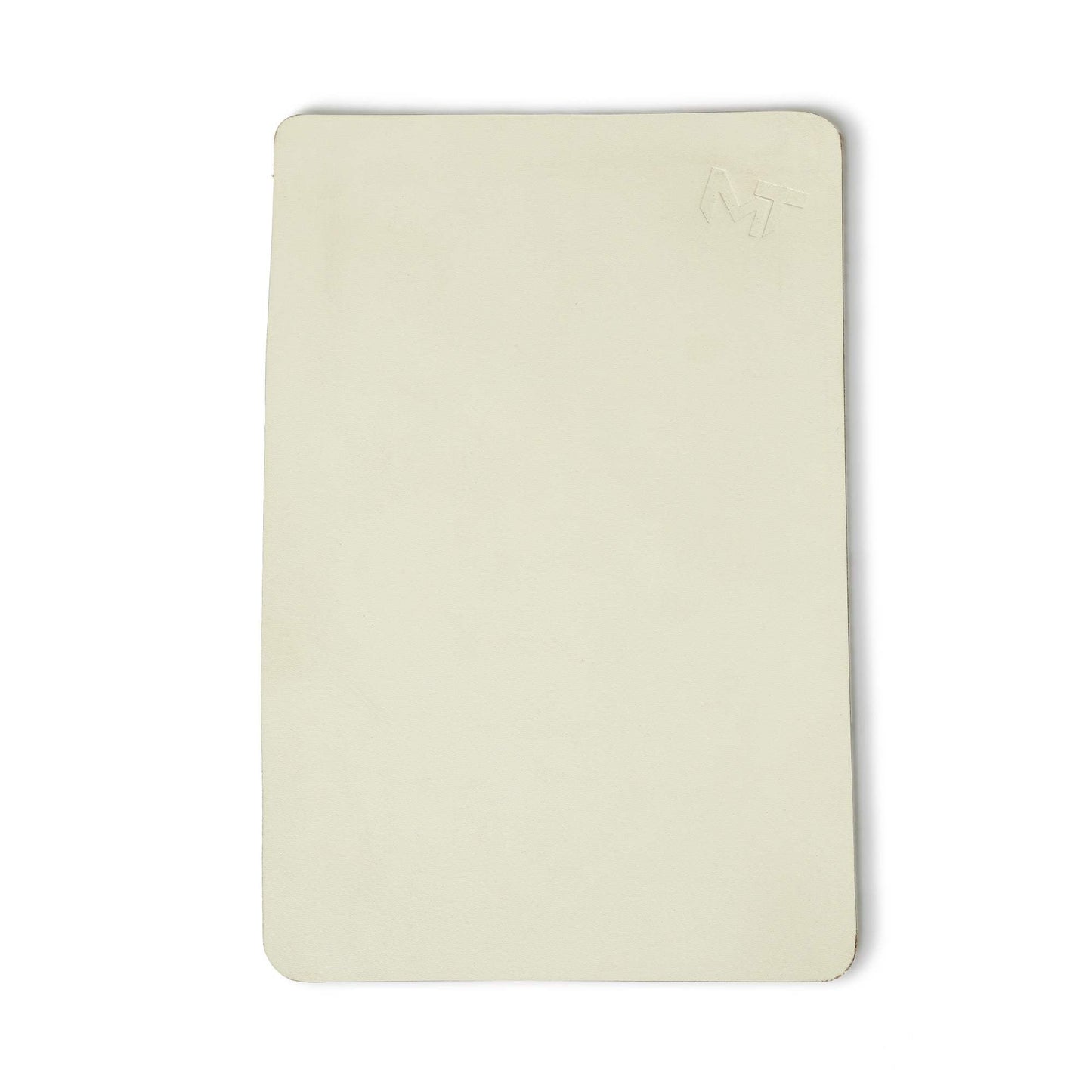 Ivory Elegance Leather Desk Mat + Mouse Pad - Classy Leather Bags - Flyclothing LLC