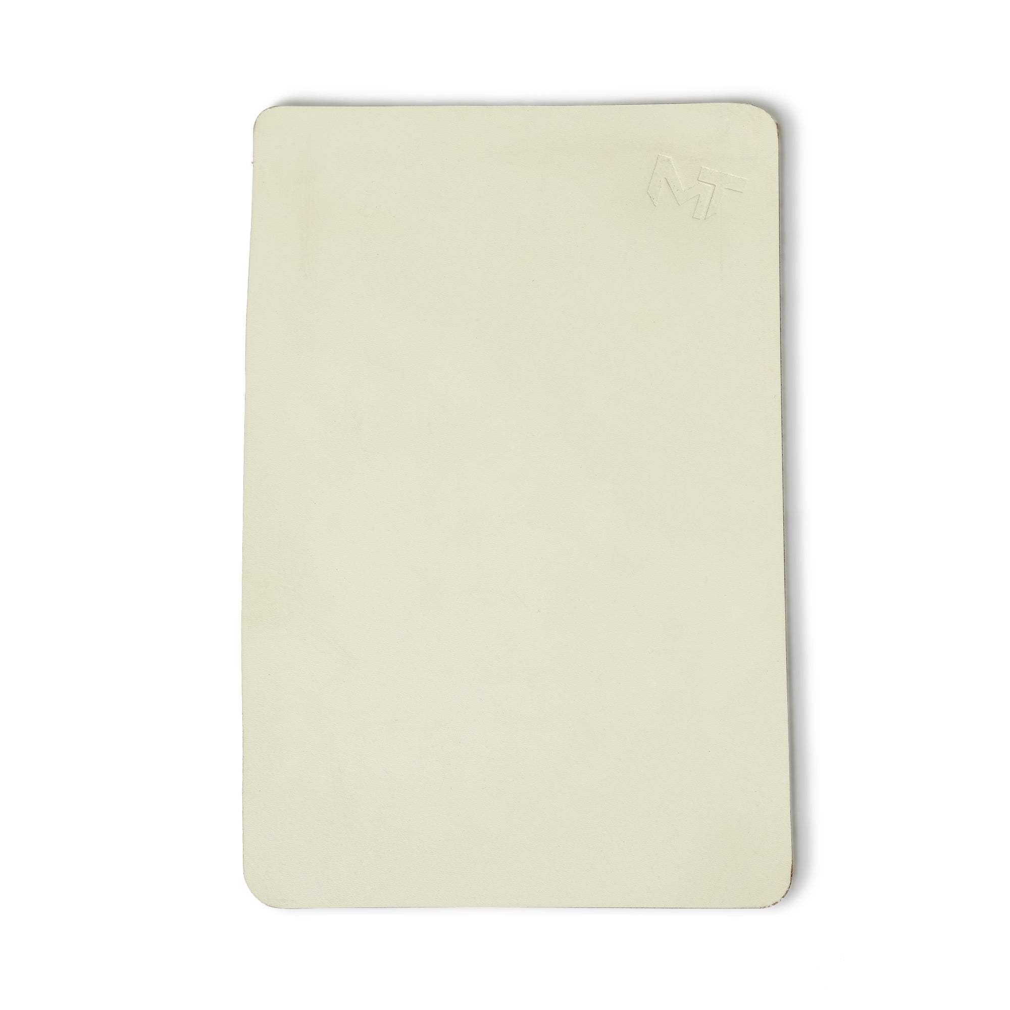 Ivory Elegance Leather Desk Mat + Mouse Pad - Classy Leather Bags - Flyclothing LLC