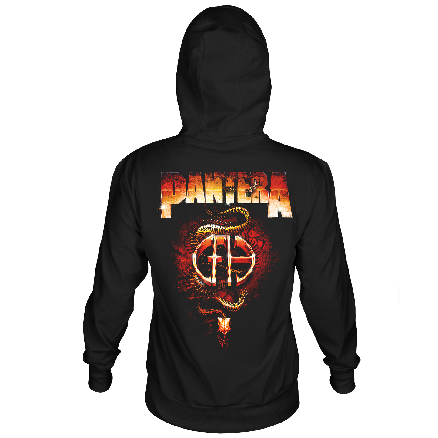 PANTERA BRASS SNAKE BLK HDY F/B