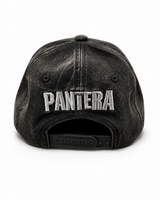 Pantera 
Acid Washed
Flat Embroidery with 
EmbroideredStitch Bill Art Black 6 Panel Dad Hat