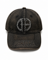 Pantera 
Acid Washed
Flat Embroidery with 
EmbroideredStitch Bill Art Black 6 Panel Dad Hat
