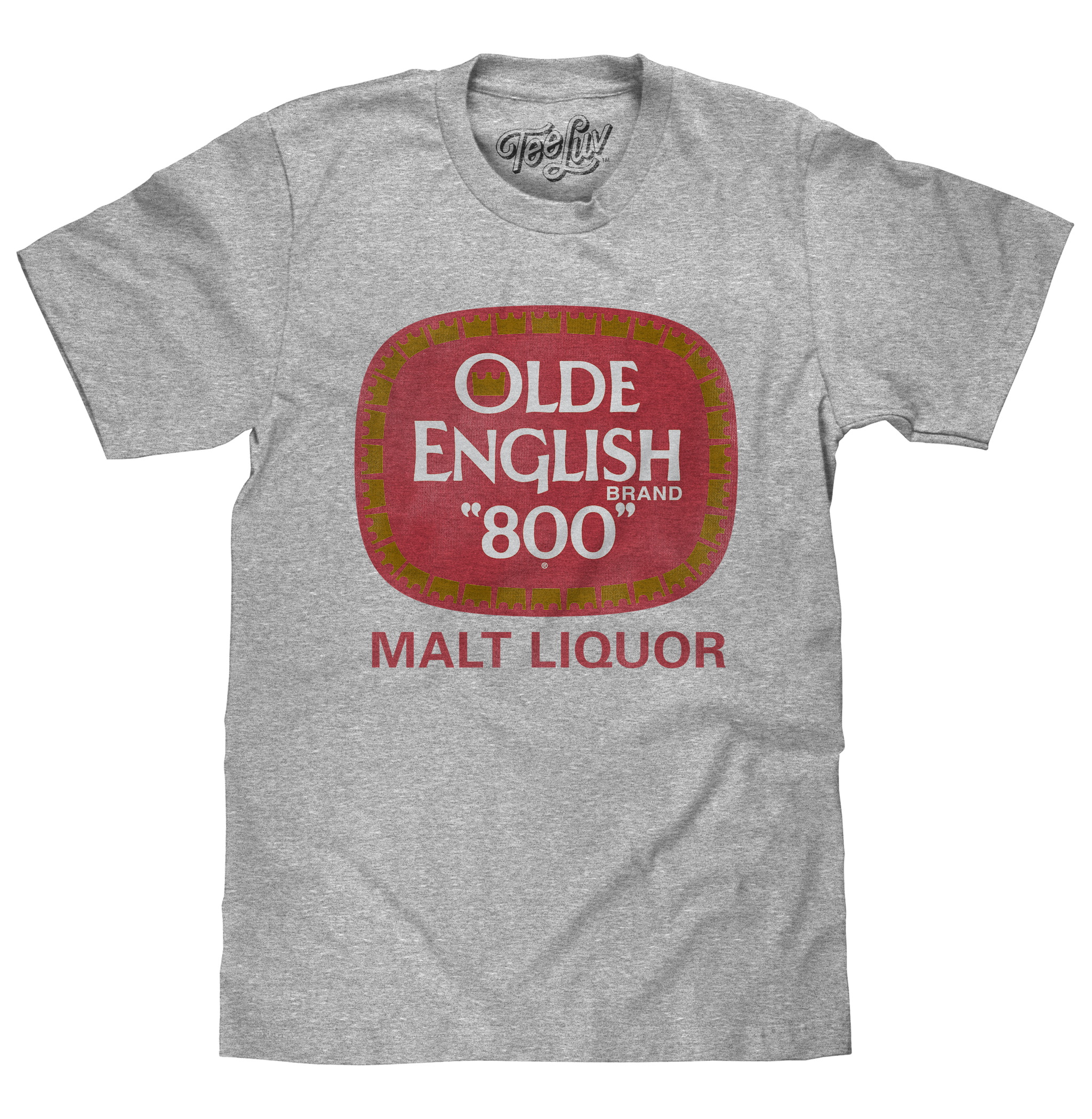 Olde English "800" Logo T-Shirt - Gray