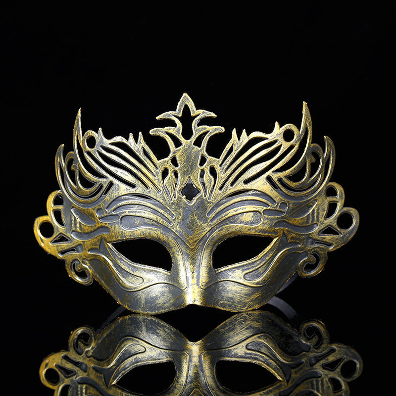 Creative Fashion Antique Plastic Mask Halloween Party Mask