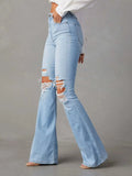Distressed Jeans with Pockets - Trendsi