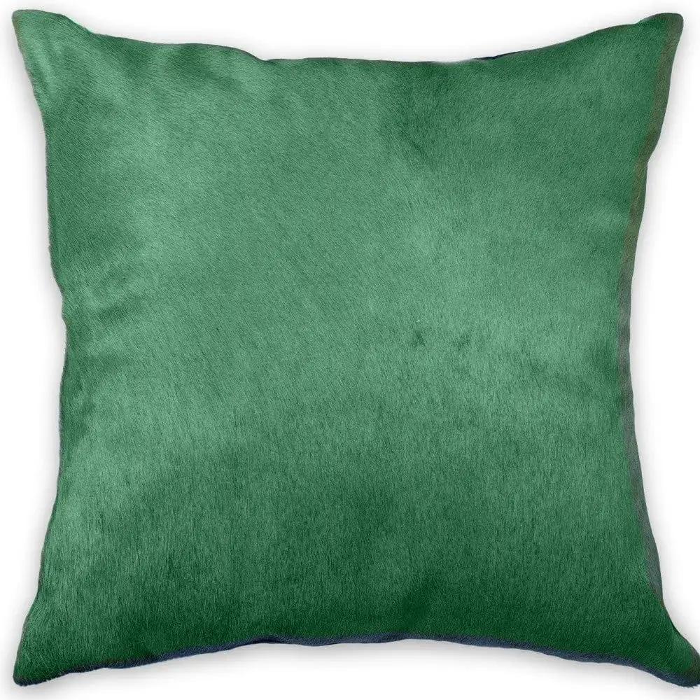 18" Verde Cowhide Throw Pillow - Homeroots - Flyclothing LLC