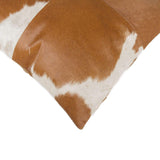 18" X 18" X 5" White And Brown Quattro Pillow - Homeroots - Flyclothing LLC
