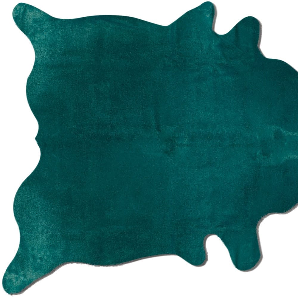 72" X 84" Verde Cowhide - Rug - Homeroots - Flyclothing LLC