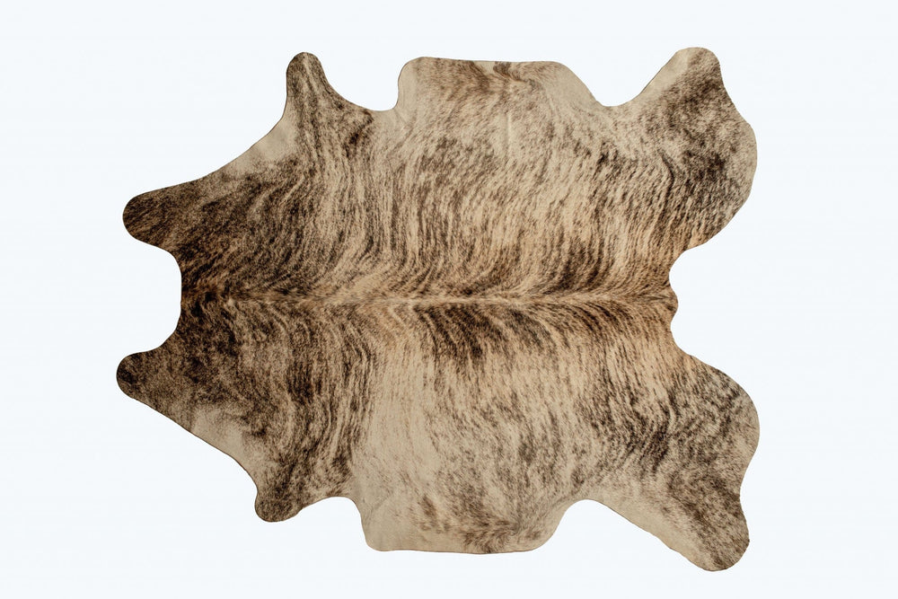 72" X 84" Zebu Cowhide - Rug - Homeroots - Flyclothing LLC