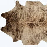 72" X 84" Zebu Cowhide - Rug - Homeroots