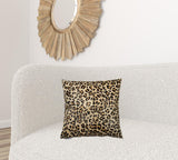 18" X 18" X 5" Leopard Quattro  Pillow - Homeroots