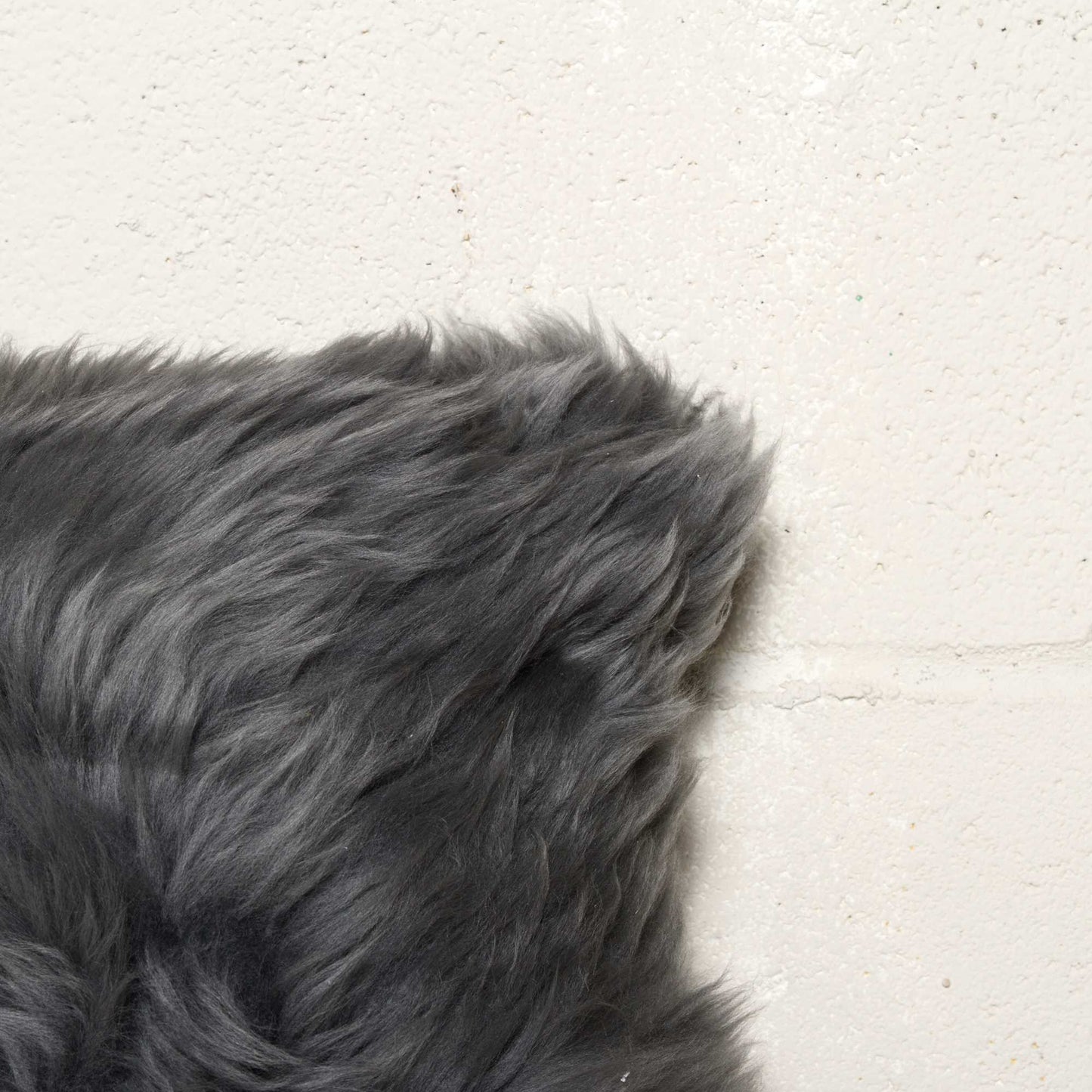 12" X 20" X 5" Gray Sheepskin Pillow - Homeroots - Flyclothing LLC