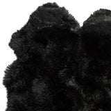Black Animal Print Area Rug - Homeroots - Flyclothing LLC