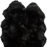 Black Animal Print Area Rug - Homeroots - Flyclothing LLC