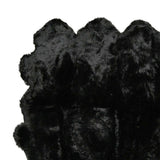 Black Animal Print Area Rug - Homeroots - Flyclothing LLC