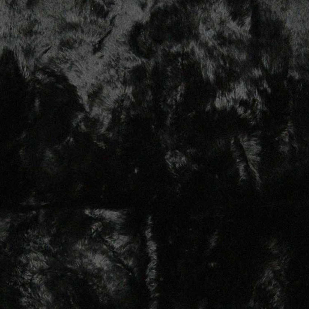 Black Animal Print Area Rug - Homeroots - Flyclothing LLC