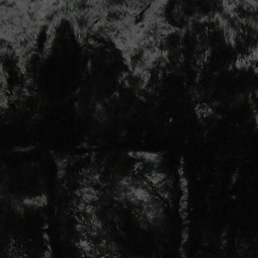 Black Animal Print Area Rug - Homeroots - Flyclothing LLC