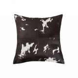 18" X 18" X 5" Chocolate And White Quattro Pillow - Homeroots - Flyclothing LLC