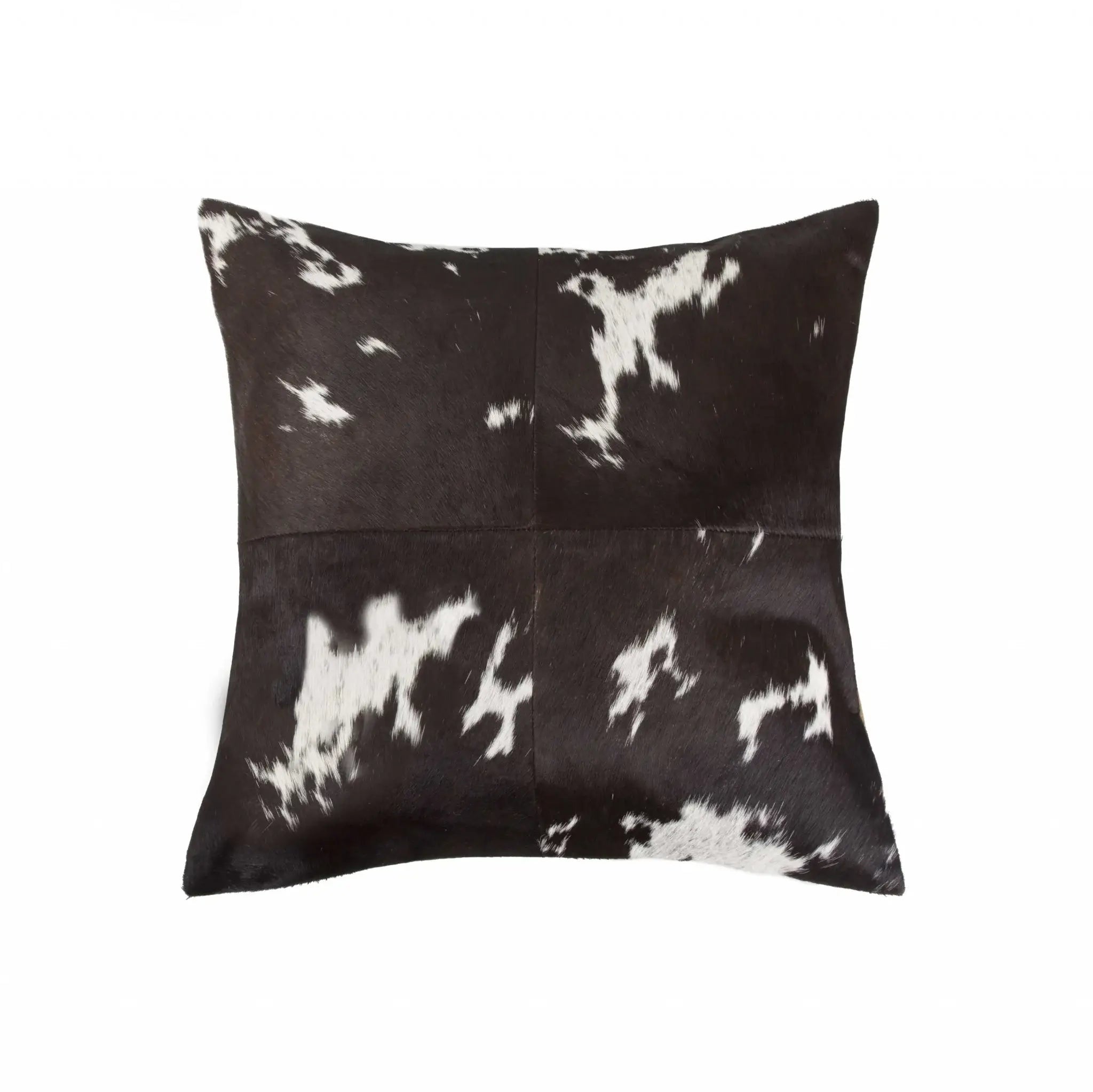 18" X 18" X 5" Chocolate And White Quattro Pillow - Homeroots - Flyclothing LLC