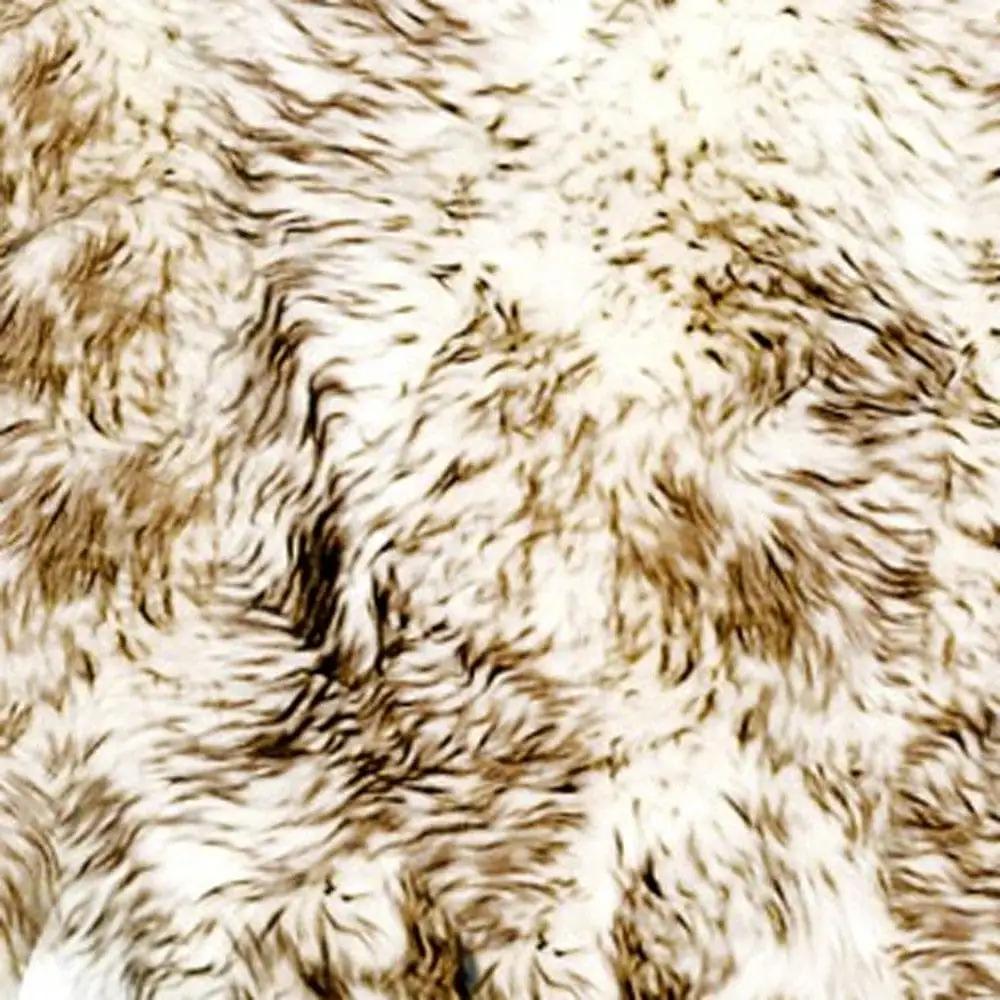 72" X 72" Gradient Chocolate Octo Sheepskin - Area Rug - Homeroots - Flyclothing LLC