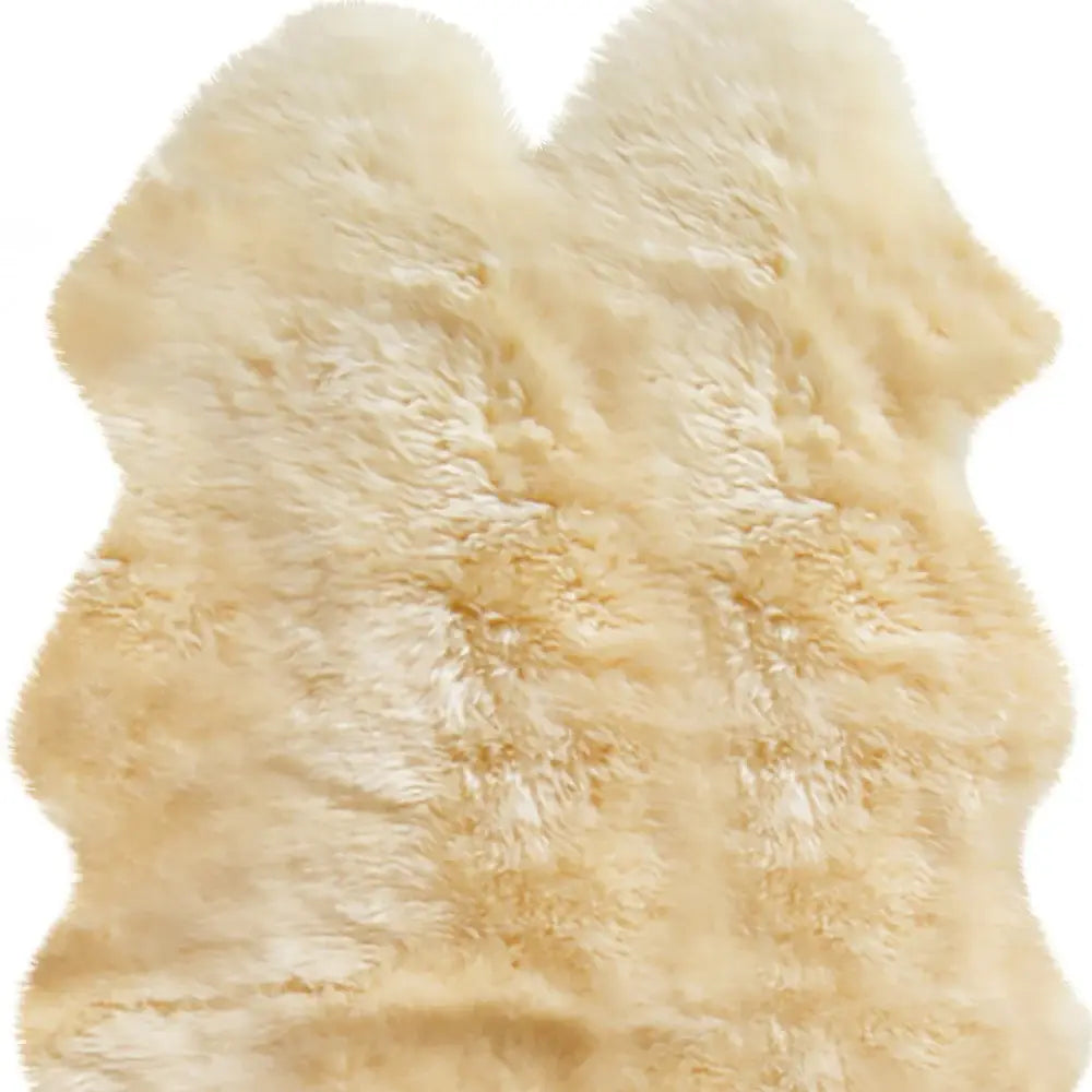 Gold Animal Print Area Rug - Homeroots - Flyclothing LLC