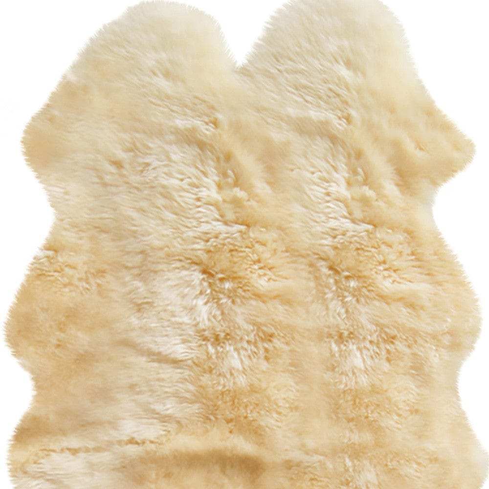 Gold Animal Print Area Rug - Homeroots - Flyclothing LLC