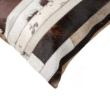 18" X 18" X 5" Chocolate And Natural  Pillow - Homeroots