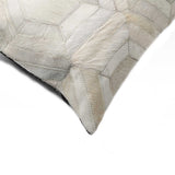 12 X 20 Black And White Cowhide Throw Pillow - Homeroots