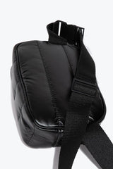 Fame Quilted Nylon Crossbody Bag - Trendsi