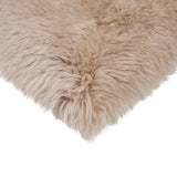 17" X 17" Taupe Synthetic Solid Color Pad - Homeroots