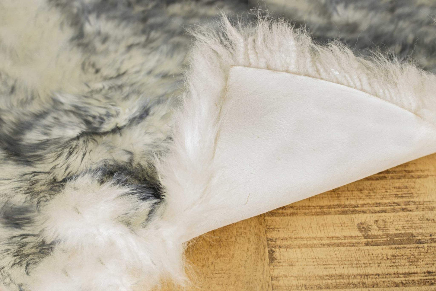 17" X 17" Gray Synthetic Animal Print Pad - Homeroots - Flyclothing LLC