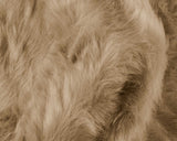 24" X 36" X 1.5" Tan Sheepskin - Area Rug - Homeroots - Flyclothing LLC