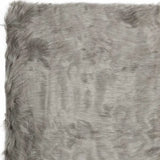 5' X 8' Gray Faux Sheepskin Area Rug - Homeroots - Flyclothing LLC