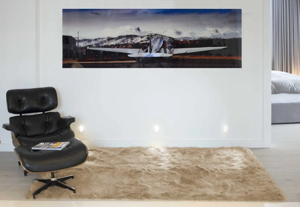 60" X 96" Off White Sheepskin - Rug Or Throw - Homeroots - Flyclothing LLC
