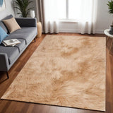 60" X 96" Off White Sheepskin - Rug Or Throw - Homeroots - Flyclothing LLC