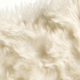 4' X 6' Off White Faux Sheepskin Washable Area Rug - Homeroots - Flyclothing LLC