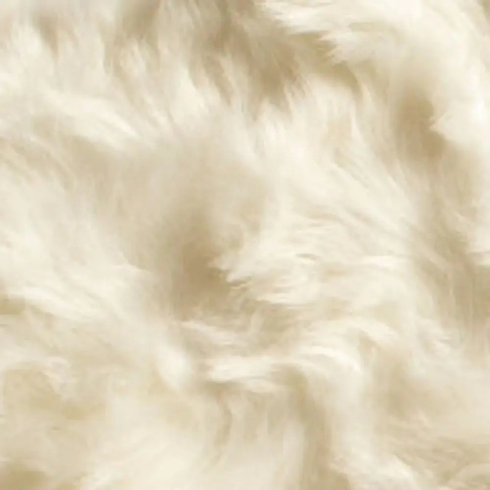 4' X 6' Off White Faux Sheepskin Washable Area Rug - Homeroots - Flyclothing LLC