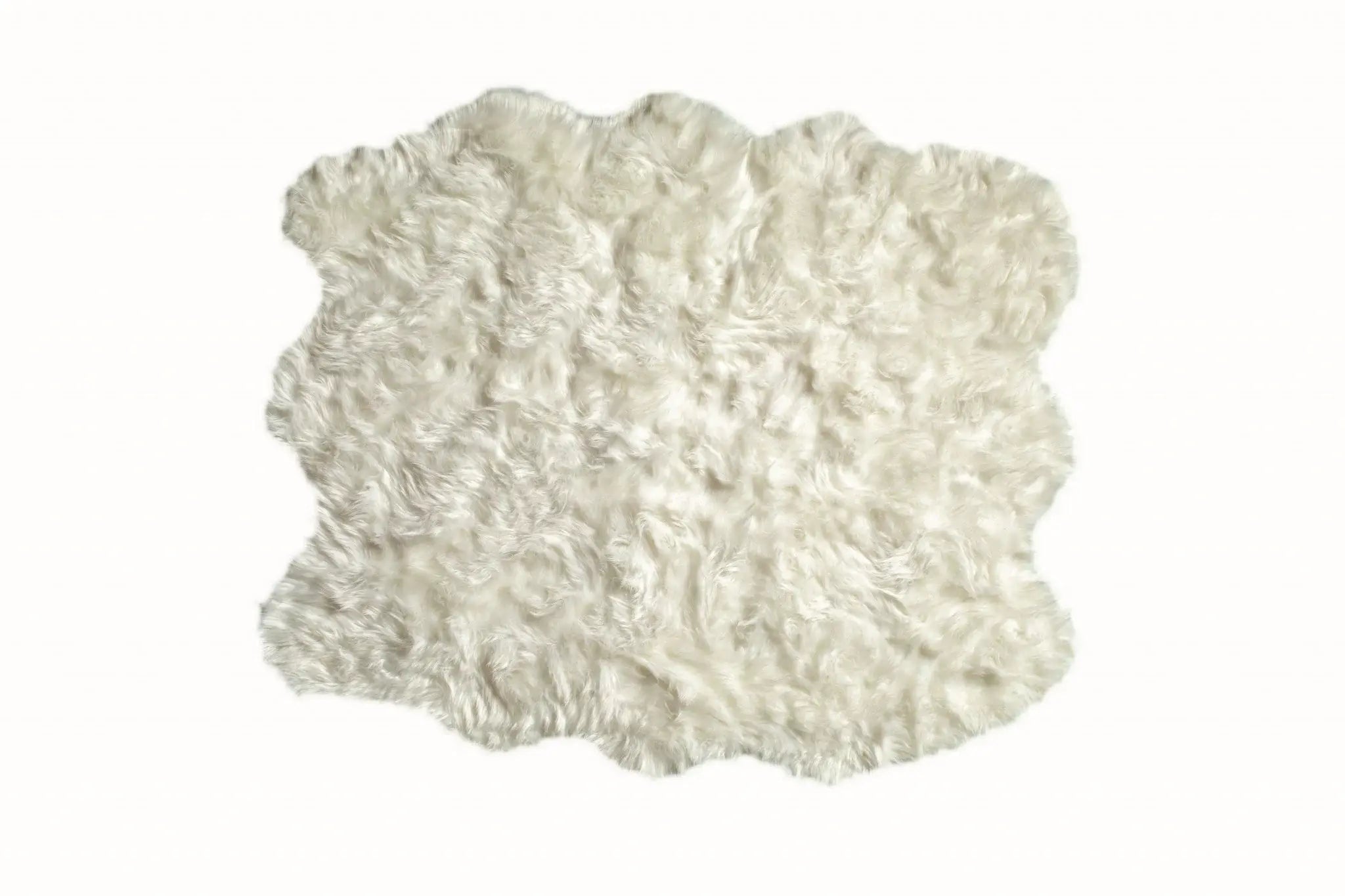 Off White Animal Print Area Rug - Homeroots - Flyclothing LLC