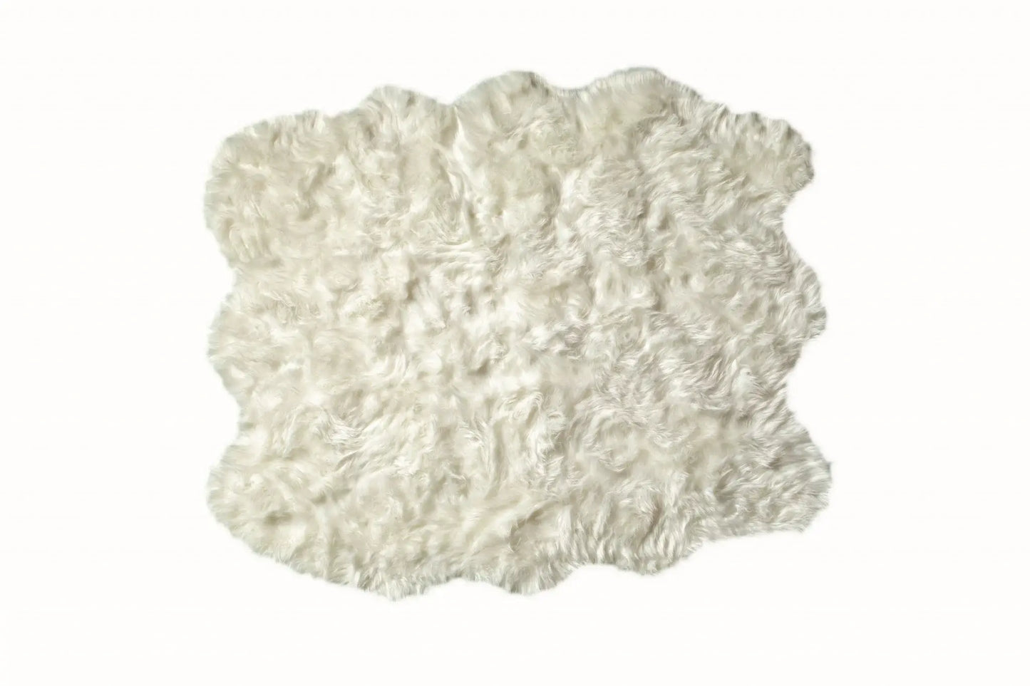 Off White Animal Print Area Rug - Homeroots - Flyclothing LLC