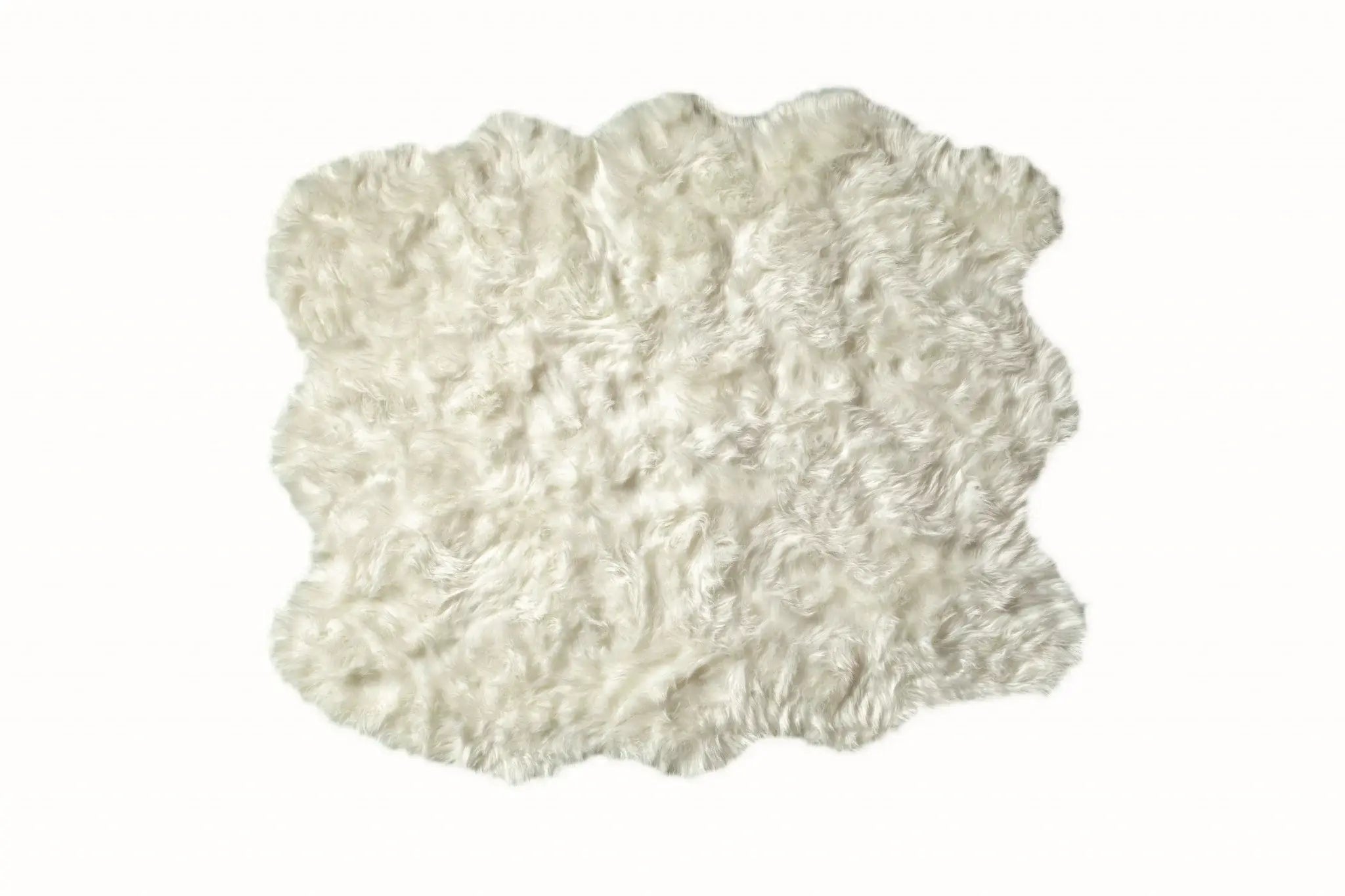 Off White Animal Print Area Rug - Homeroots - Flyclothing LLC