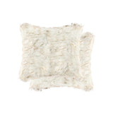 18" X 18" X 5" Gradient Tan Faux  Pillow 2 Pack - Homeroots