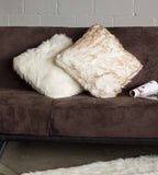 18" X 18" X 5" Gradient Tan Faux  Pillow 2 Pack - Homeroots