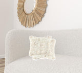 18" X 18" X 5" Gradient Tan Faux  Pillow 2 Pack - Homeroots