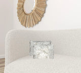 12" X 20" X 5" Gradient Gray Faux  Pillow 2 Pack - Homeroots