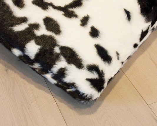 18" X 18" X 5" Sugarland Black And White Faux  Pillow 2 Pack - Homeroots