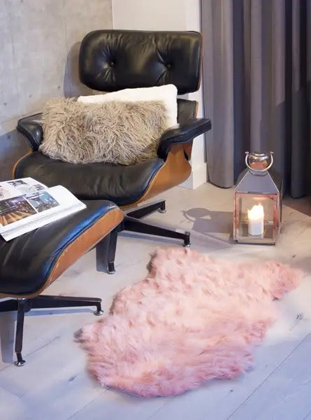 2' X 3' Dusty Rose Animal Print Area Rug - Homeroots - Flyclothing LLC