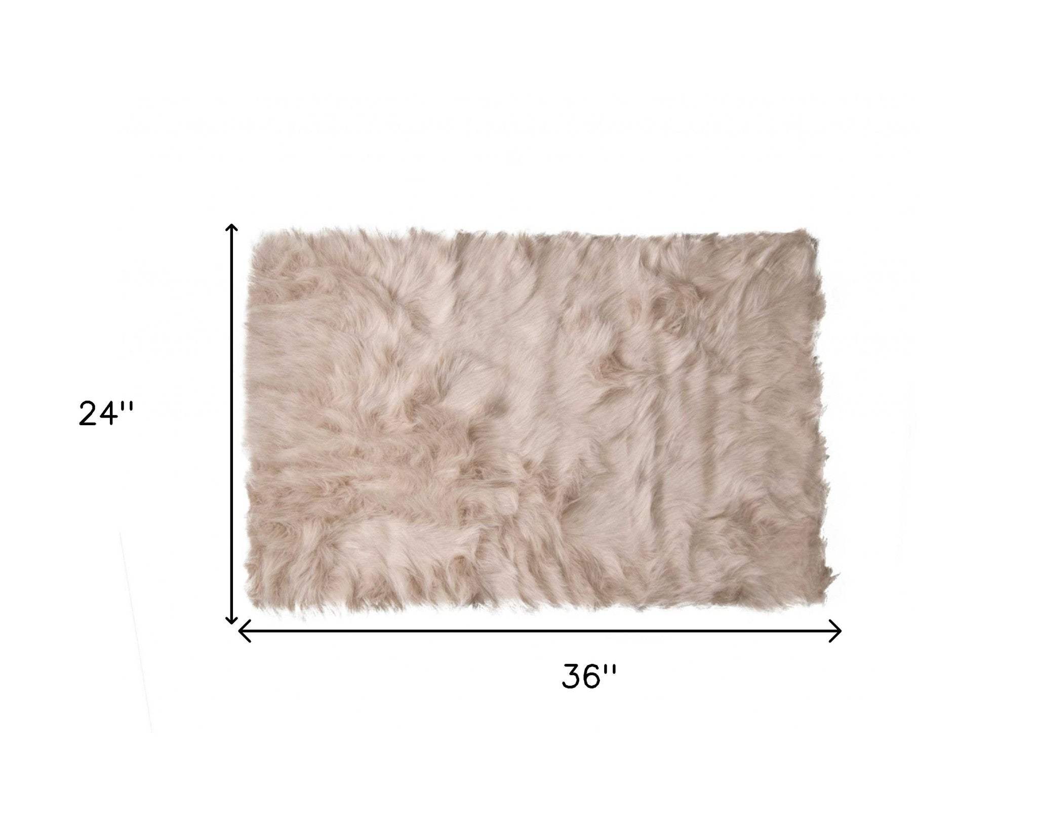 2' X 3' Taupe Animal Print Area Rug - Homeroots - Flyclothing LLC